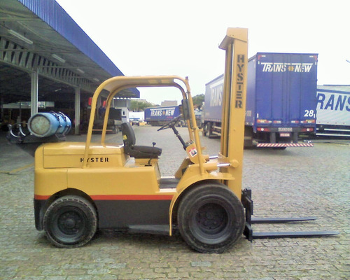 Empilhadeira Hyster H60j Cap 3 Tons 6 Cil Glp Rodagem Dupla