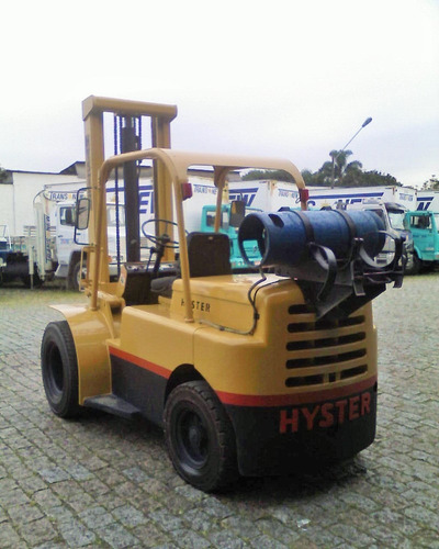 Empilhadeira Hyster H60j Cap 3 Tons 6 Cil Glp Rodagem Dupla
