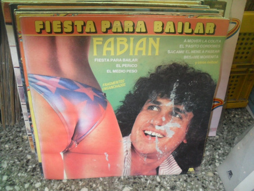 Fabian Rocco Fiesta Para Bailar Vinilo Lp Cumbia Cuarteto 