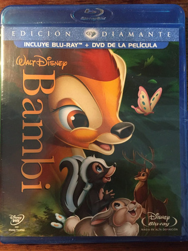 Blu-ray + Dvd Bambi / De Disney