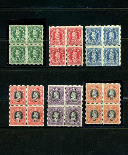Sellos Postales De Chile. Colón, Napoleones , Nuevo Diseño.