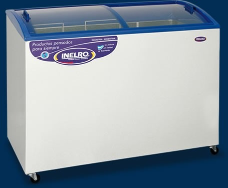 Repuesto Tapa Vidrio Por Unidad Curvo Freezer Inelro 350 Pi
