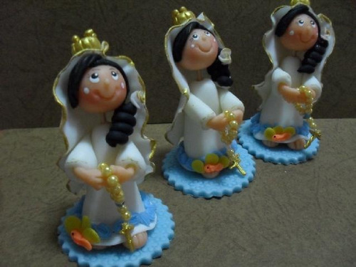 Virgen Del Valle - Masa Flexible- Recuerdo (unidad)