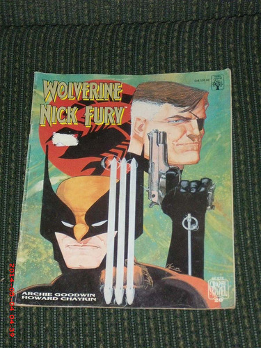 Graphic Novel N° 20 - Wolverine E Nick Fury - Editora Abril