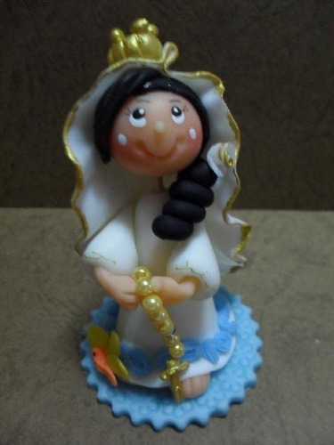 Virgen Del Valle - Masa Flexible- Recuerdo (unidad)