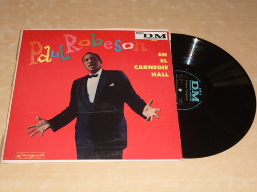 Paul Robeson En El Carnegie Hall Vinilo Argentino