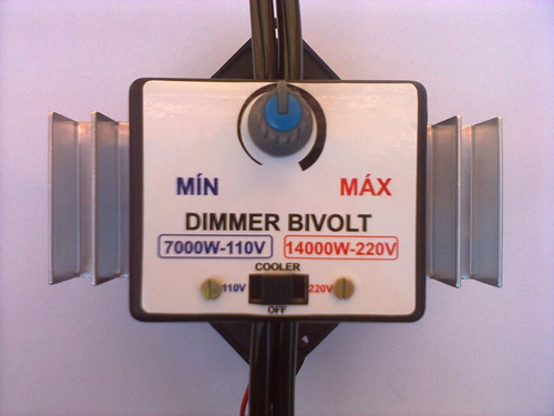Dimmer-dimer De Potência-7000w-110v E 14000w-220v C/ Cooler