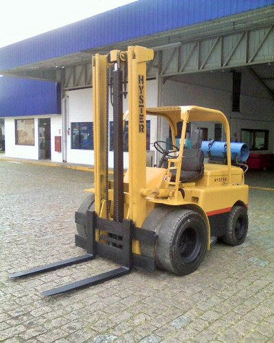 Empilhadeira Hyster H60j Cap 3 Tons 6 Cil Glp Rodagem Dupla