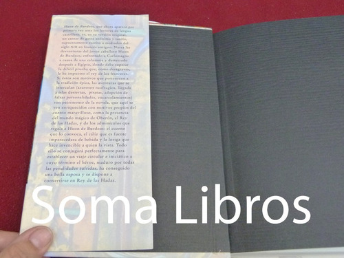 Huon De Burdeos Biblioteca Medieval Siruela Nuevo Tapa Dura*