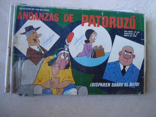 Andanzas De Patoruzu 487 3/1988 Comic Historieta Quinterno