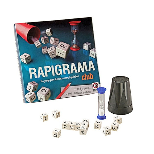 Imagen 3 de 7 de Rapigrama Club Ruibal Juego De Mesa Original 7116
