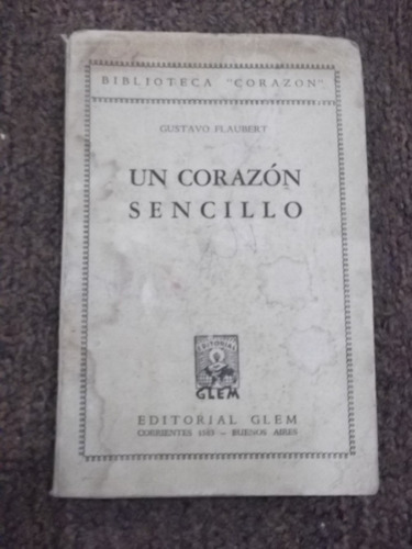 Un Corazón Sencillo Gustave Flaubert