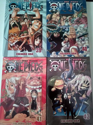 Mangá One Piece Vols Avulsos 36 Ao 42