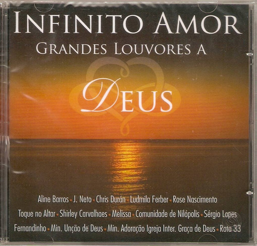 Cd Infinito Amor - Grandes Louvores A Deus 