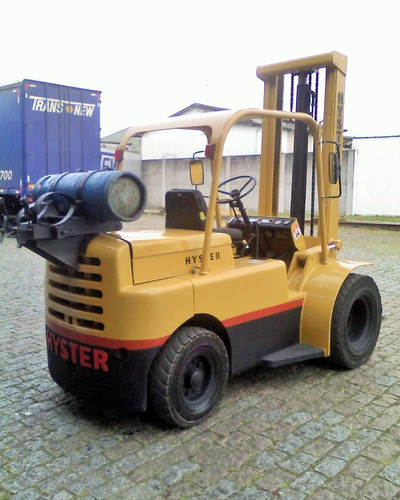 Empilhadeira Hyster H60j Cap 3 Tons 6 Cil Glp Rodagem Dupla