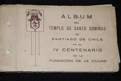 Album Fotos Iglesia Templo Santo Domingo Santiago 1942
