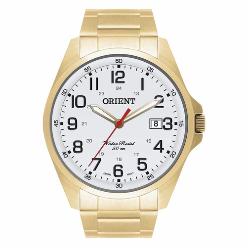 Relógio Orient Masculino Sport Mgss1048 Dourado