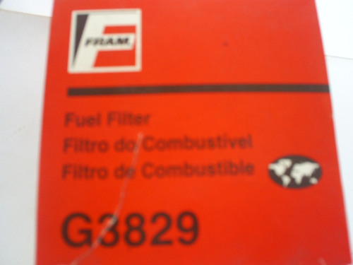 Filtro De Combustível Monza Mpfi/kadet Gsi 92/ 98 Fram G3829
