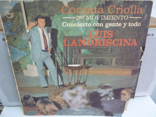 Luis Landriscina Cantata Criolla 3er Mov Vinilo Argentina