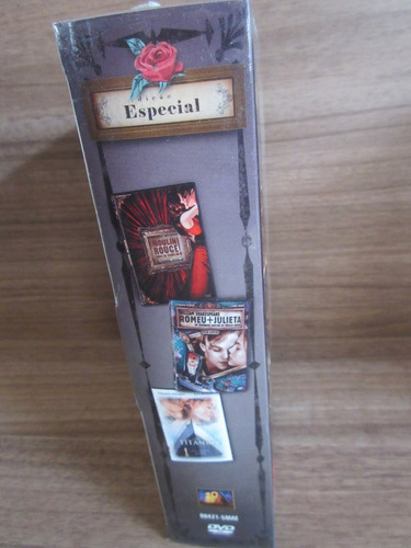Box - 3 Dvds - Ed. Especial - Titanic - Romeu E Julieta