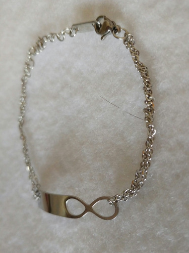 Pulsera Amor Infinito Acero Inoxidable Calidad