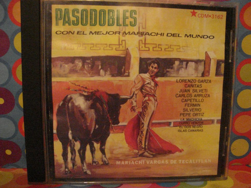 Mariachi Vargas De Tecalitlan Cd Pasodobles Edic.91