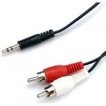 Imagen 2 de 2 de Cable Mini Plug (3.5) A Rca - Stereo/audio/video/mp4 Y Mp5