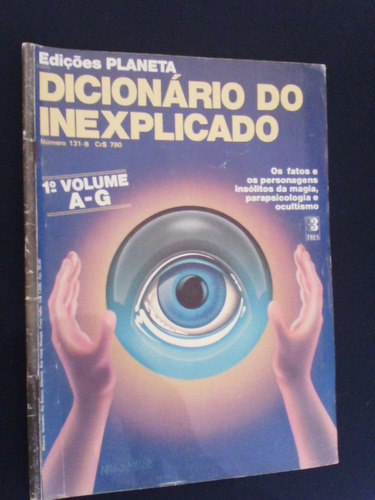 Revista Planeta Especial Dicionário Do Inexplicável 1983