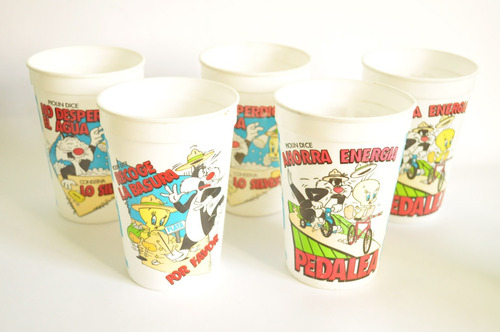 Vasos La Patrulla Verde Promoción Pepsi 80´s Escojer!