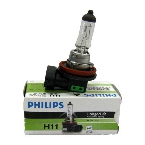 Kit Com 2 Lampadas Farol H11 Philips Hornet 600 Ate 2007