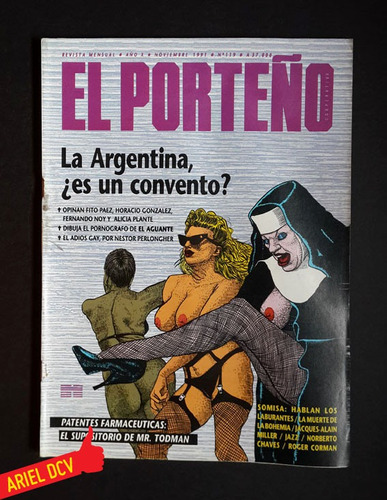 Revista El Porteño N°119 | Nov1991 | Patentes Farmacéuticas