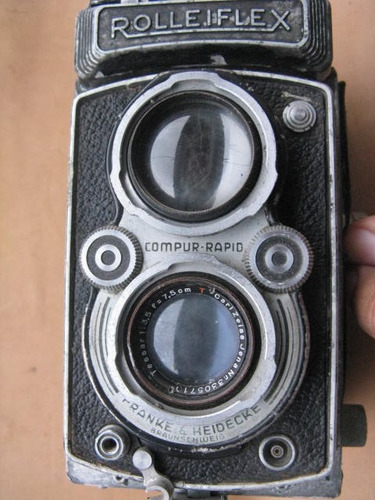 Mundo Vintage: Camara Rolleiflex  Compur Rapid Reflex