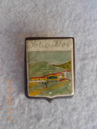 Lucheto Pin Prendedor Antiguo De La Localidad De Potrerillos