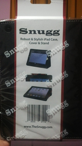 iPad Mini Case/cover/flip Cuero Snugg Original Negro Nuevo