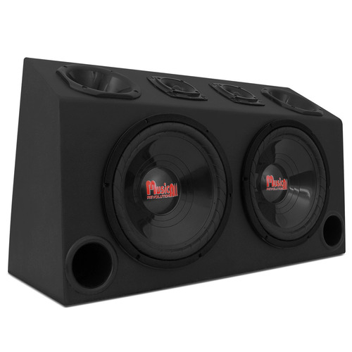 Caixa Som Dutada 780w Rms Para Carro Fal 12 Corneta Tweeter