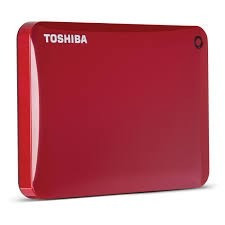 Disco Externo Toshiba Canvio Connect Ii Usb 3.0 2tb Rojo