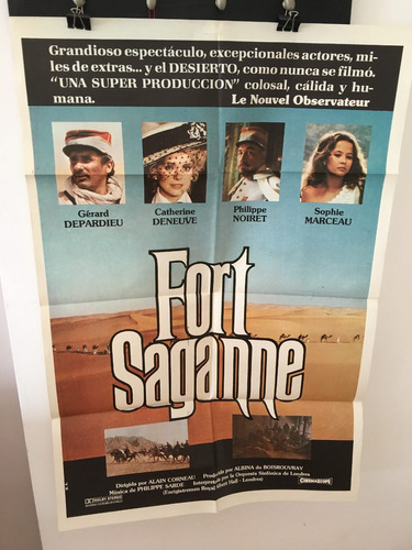 Afiche De Cine Original - Fort Saganne