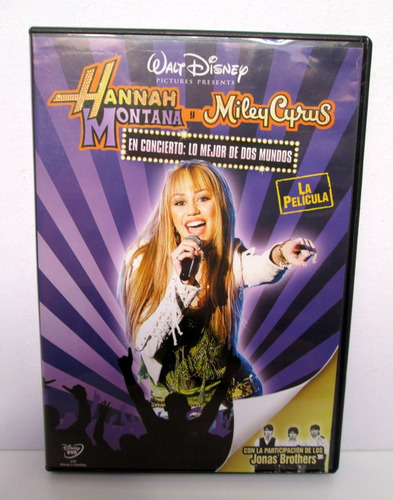 Dvd Hannah Montana Lo Mejor De 2 Mundos Jonas Brothers Boedo