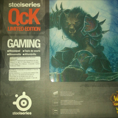 Steelseries Qck Worgen Edition Hots