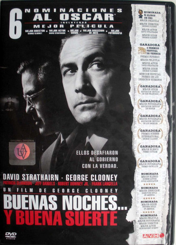 Dvd - Buenas Noches Buena Suerte - Dir.: George Clooney | MercadoLibre Dvd - Buenas Noches Buena Suerte - Dir.: George Clooney | MercadoLibre