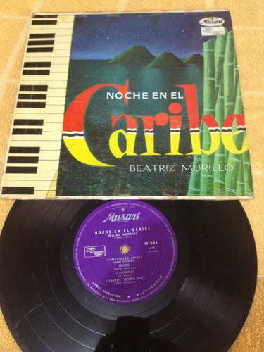 Beatriz Murillo Noche En El Caribe Mini Lp De 8 Canciones