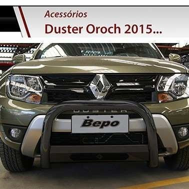 Defensa Frontal Renault Oroch Negra 2016 Bepo