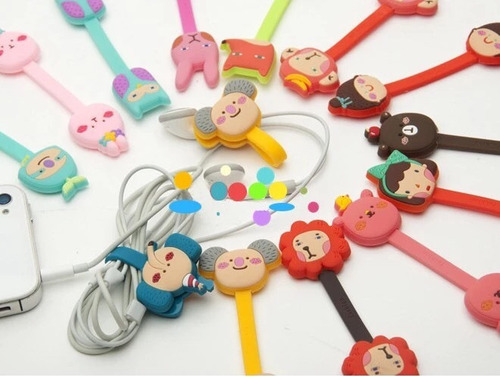 Organizador Amarra Cable Muñecos