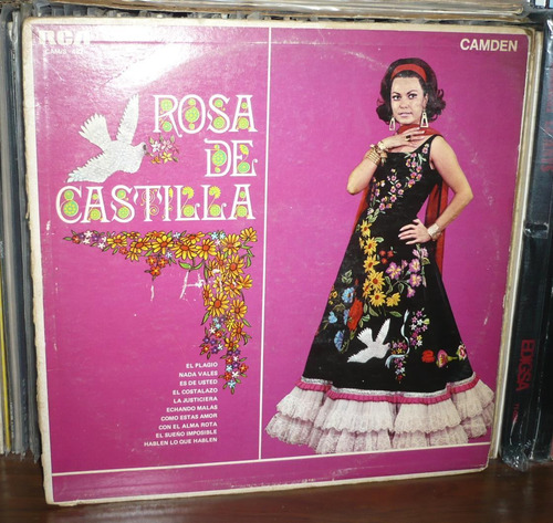 Rosa De Castilla Lp Con El Alma Rota