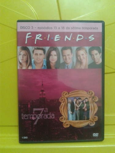 Friends Disco 3 Episódios 13 A 18 Da 7ª Temporada