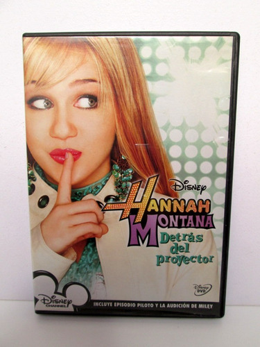 Hannah Montana Detras Del Proyector Dvd Orginal Disney Boedo