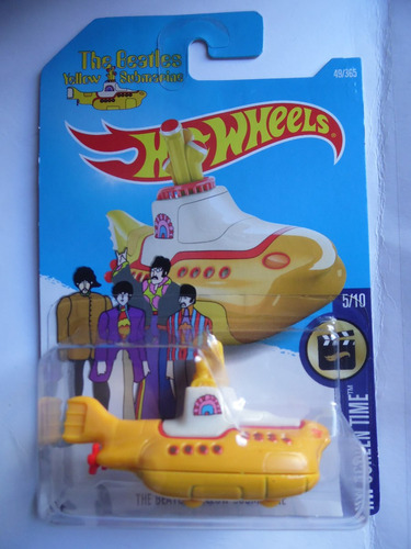 Carrinho Hot Wheels Yeelow Submarine 2017 (the Beatles)