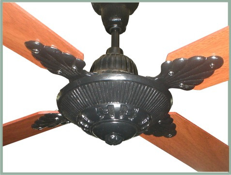 Ventilador De Techo Fundición Negro