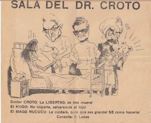 Uruguay Politica Volante Anti Frente Amplio 1971 Ephemera