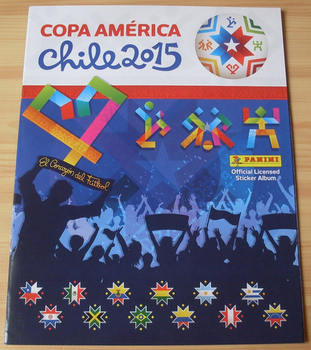 Album Copa America Chile 2015 Panini , Vacio Sin Cromos